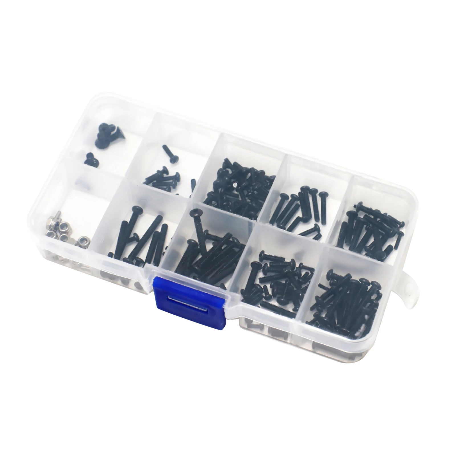 

1 Набор/коробка, набор запасных металлических винтов для Traxxas TRX-4M 97074 97054 1/18 Mini RC Crawler автомобильные аксессуары, запасные части, прочные