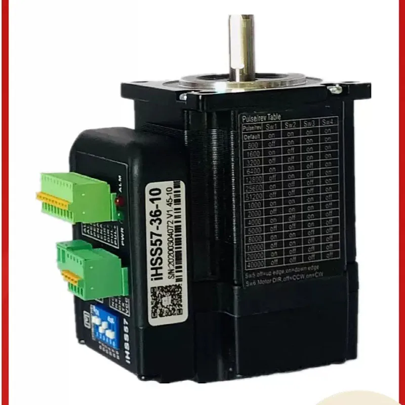 Фотоэлемент NEMA23 36 В постоянного тока 1 Нм 57 встроенный драйвер шагового
