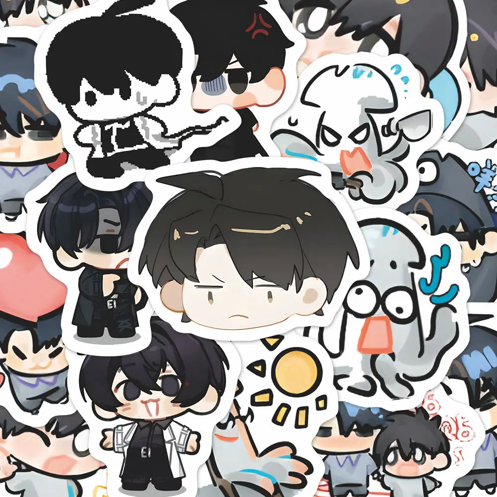 

Стикеры аниме "Всезначная точка зрения читателя" Yoo Joonghyuk, Kim Dokja