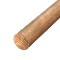 1pcs 8mmx200mm copper rod for weldingmillingcopper plating solutionmetal processing customized cutting all diameters in stock