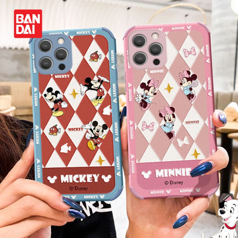 

Bandai Disney Popular Phone Case for iPhone 13 13Pro 12 12Pro 11 Pro X XS Max XR 7 8 Plus Cartoon Cover Trend Kawaii Soft Fundas