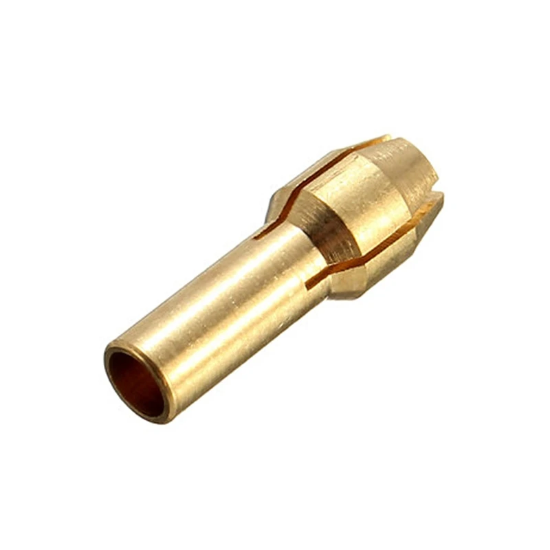 

10Pcs Brass Drill Chuck Collet Bits For Rotary Tool 0.5-3.2mm 4.3mm Shank P15F