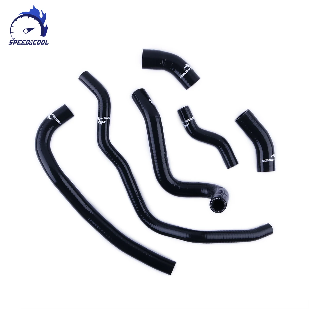 

SPEED & COOL Fit 1985-2007 Yamaha V Max 1200 VMAX VMX12 Комплект силиконовых шлангов охлаждающей жидкости радиатора