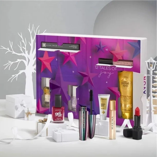 Парфюмерно-косметический набор &quotАдвент-календарь: 12 дней красоты&quot |