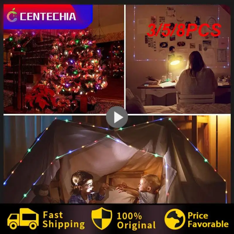 

3/5/8 шт. декоративное освещение 12,5 М. Светодиодная атмосфера, фонарь с голосовым управлением, водонепроницаемая атмосфера, фонарь 5050rgb