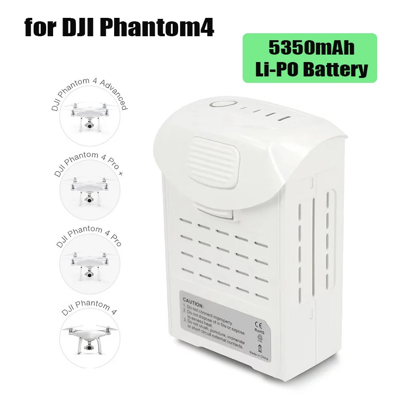 

NEW 15.2V 5350mAh Intelligent Spare Flight LiPo Battery Replacement Part For DJI Phantom 4/Advanced/4Pro FPV Quadcopter RC Drone