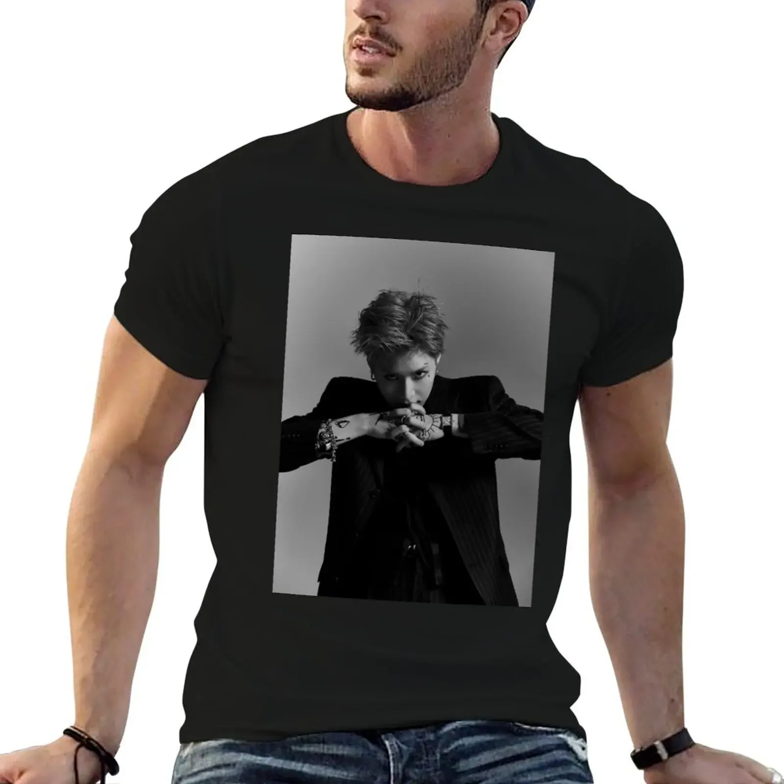 SHINee TAEMIN NEVER GONNA DANCE AGAIN: ACT 1-2 KIDS Футболка оверсайз футболка винтажная одежда мужские