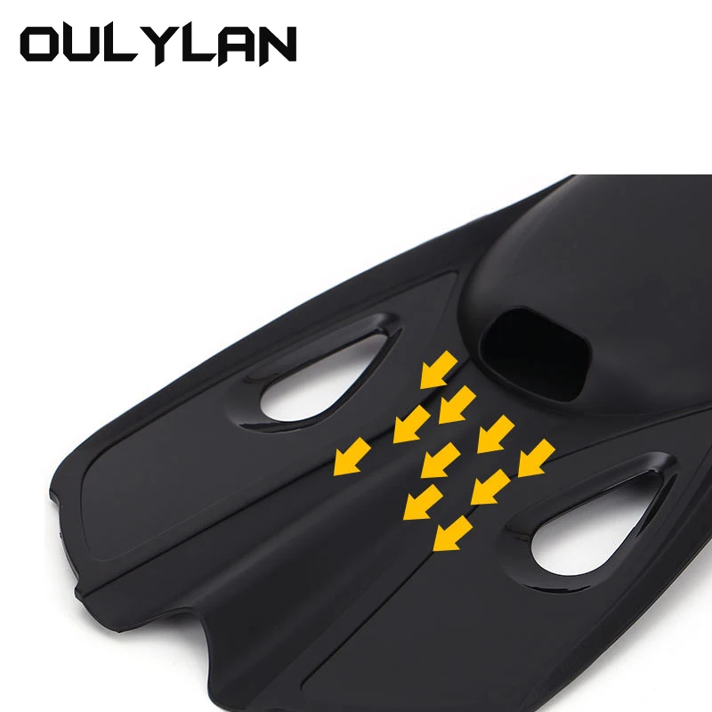 Регулируемые плавательные ласты Oulylan Aldult для дайвинга подводного плавания Ласты