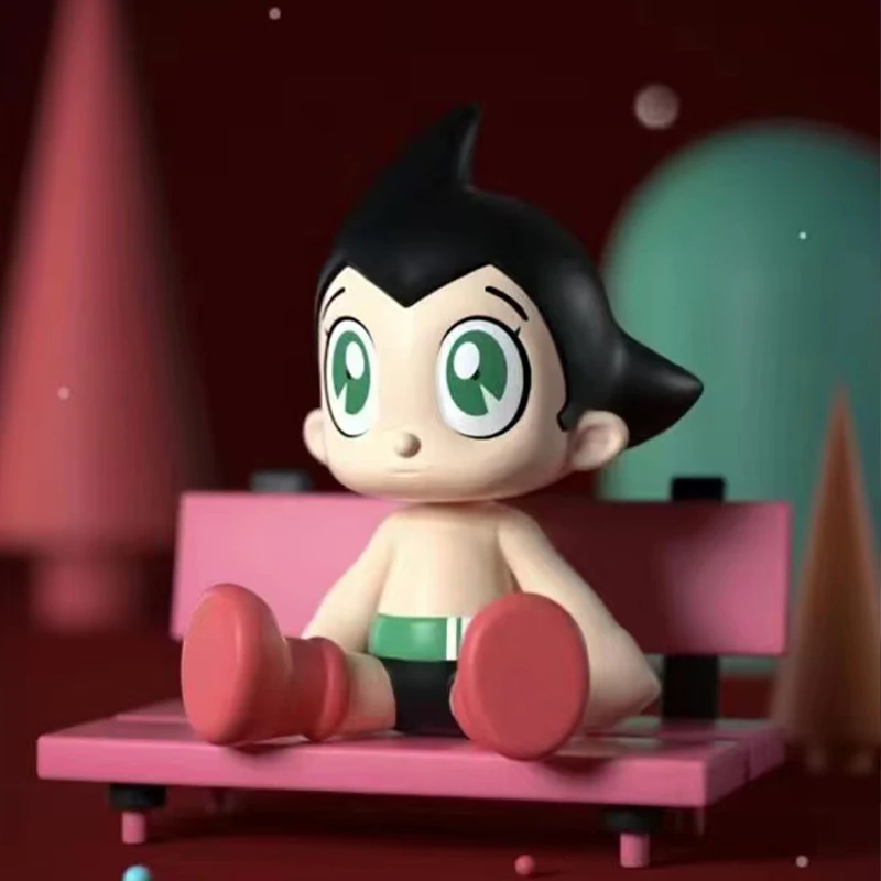 

Iron Arm Astro Boy DNA Moved The Blind Box Toys Anime Figure Doll Mystery Box Surprise Bag Kawaii Model for Boys Birthday Gift