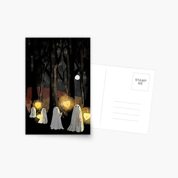 

Ghost Parade Postcard Picture Cartoon Hoom Boys Modern Photocard Photo Aesthetic Memory Fashion Greeting Card Album Decor