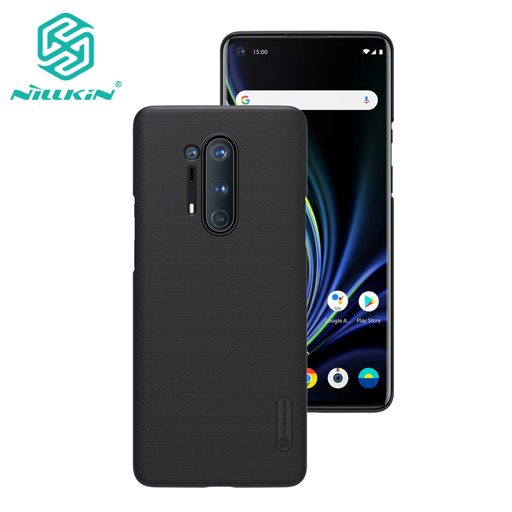 

RYWER для OnePlus 8 чехол NILLKIN Frosted Shield ПК чехол для OnePlus 8 Pro твердый пластиковый чехол на заднюю панель чехол