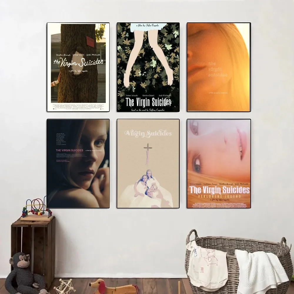 Классический София Копбола фильм Девы Самоубийцы постер крафт-бумага винтажный