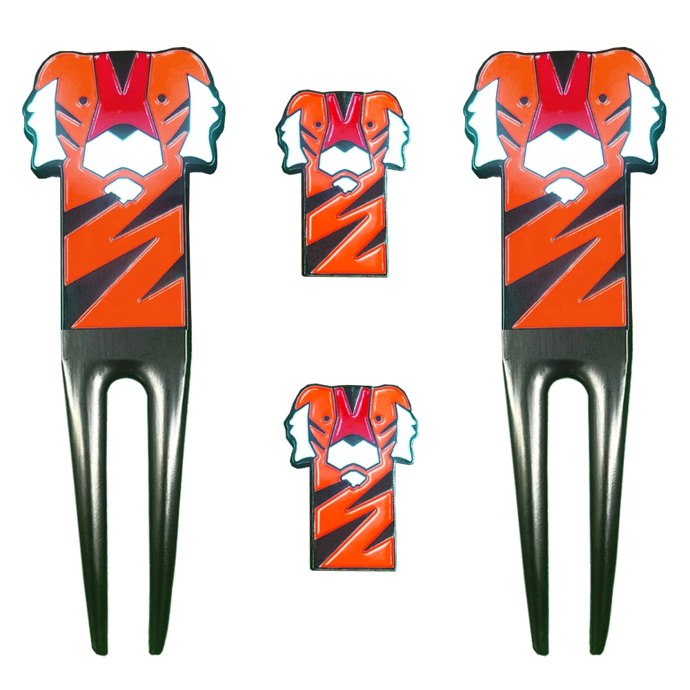 

Golf Tiger Pattern Turf Repair Tool 1 Piece Turf Tool 1 Piece Golf Marker Anti Scratch Repair Turf