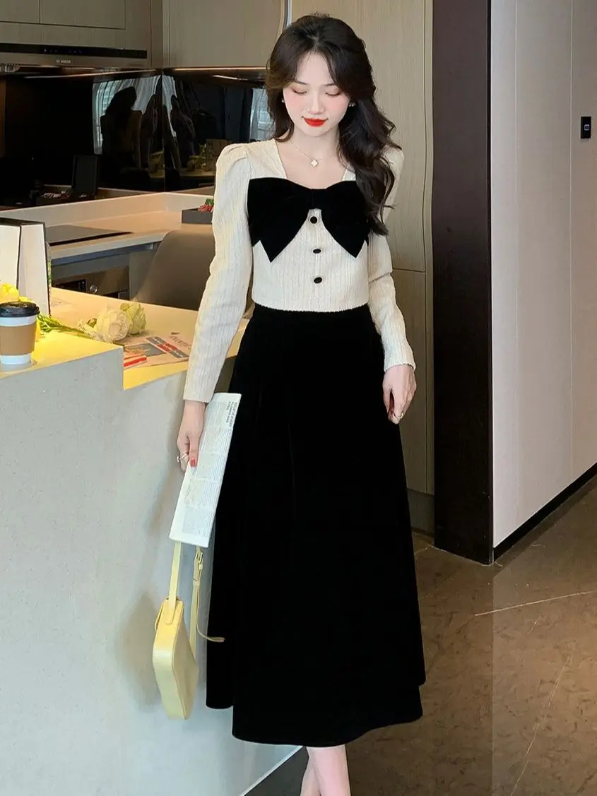 Женский элегантный костюм из двух предметов деловой Повседневный короткий топ с