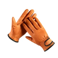 work gloves cotton workers work welding safety protection garden sports high temperature operation wear resistant gloves 23cm