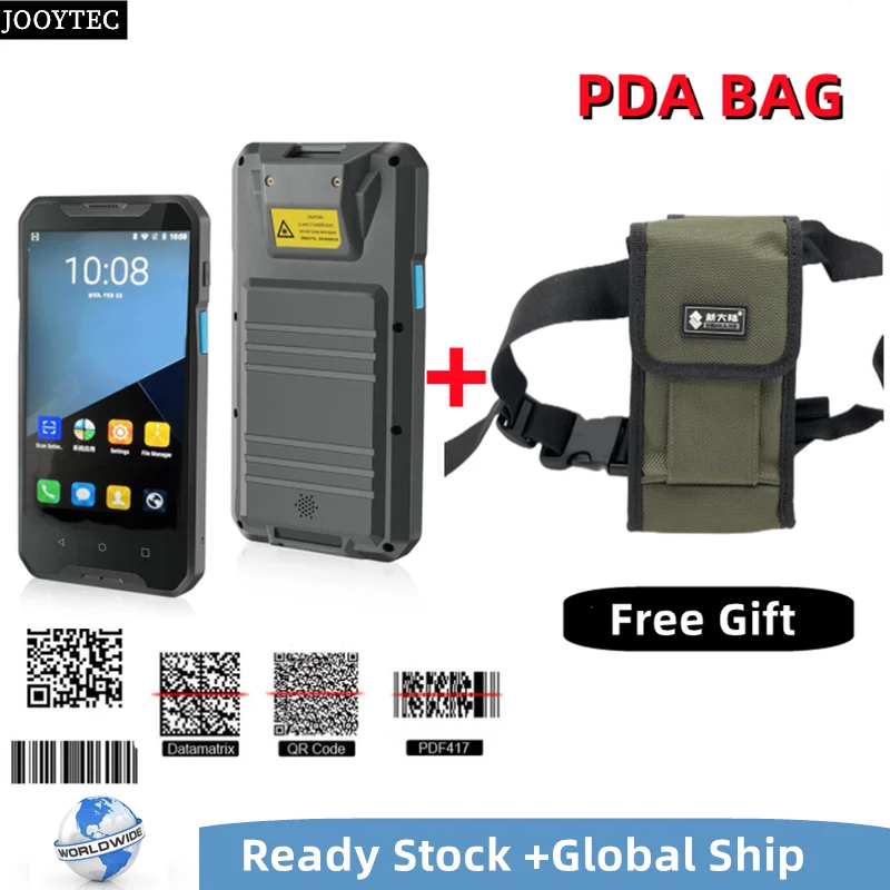 

Wireless Wi-Fi 4G 1D 2D Barcode Scanner PDA Inventory Data Colleter Android Barcode Reader Handheld for Inventory Warehouse