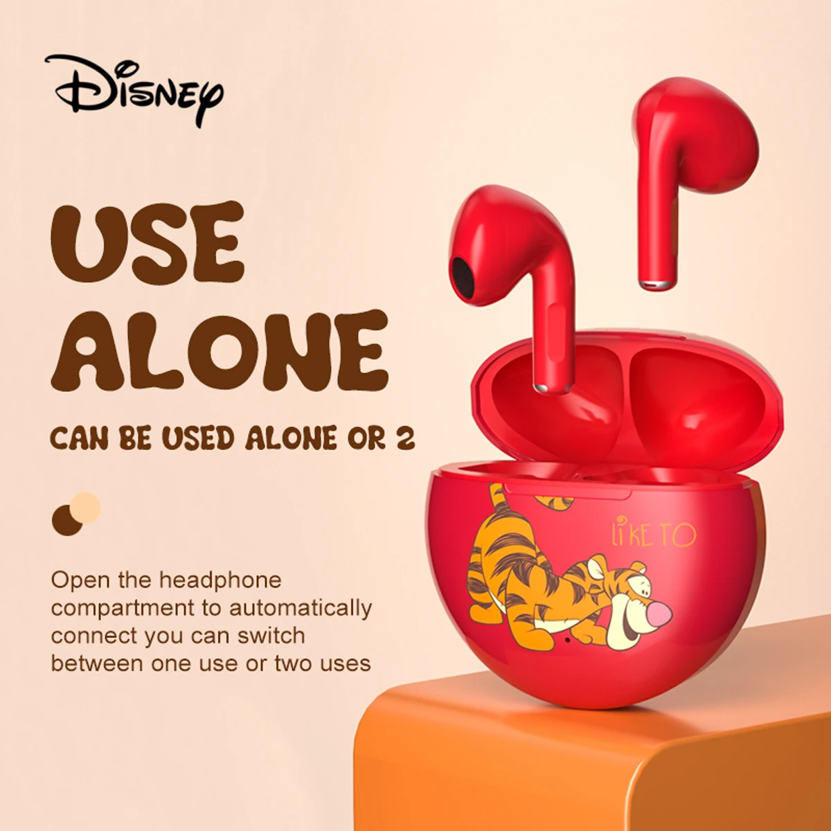 

Original Disney earphones TWS Wireless auriculares bluetooth 5.1 earbuds Sport Gaming headset headphones for iPhone Xiaomi