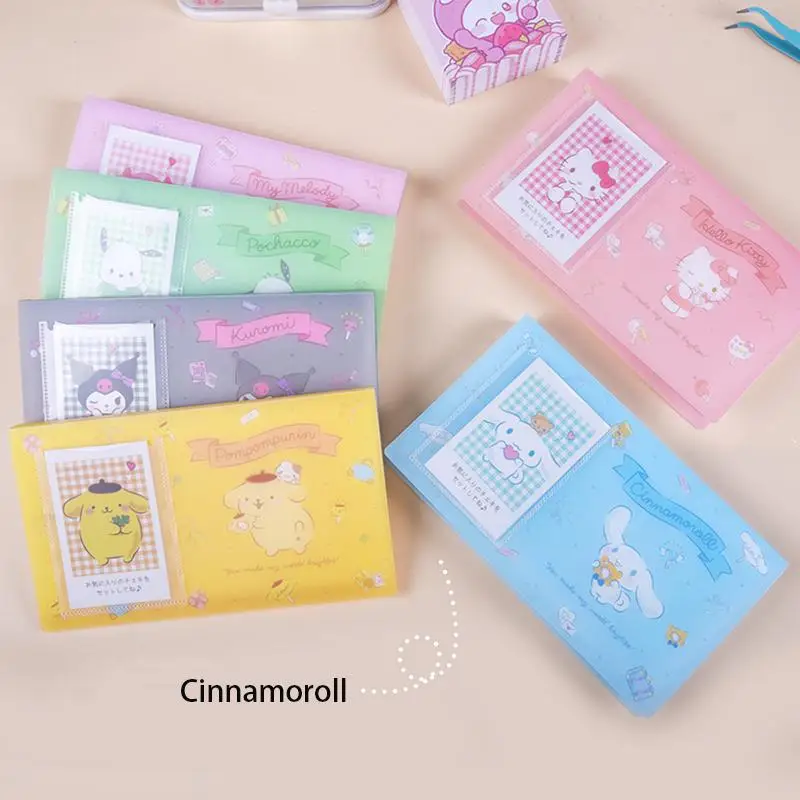 

Sanrioed Kuromi My Melody Hellokittys Cinnamoroll Photo Storage Star Chasing Cute Pp Album Photo Album Can Hold 60 Photos