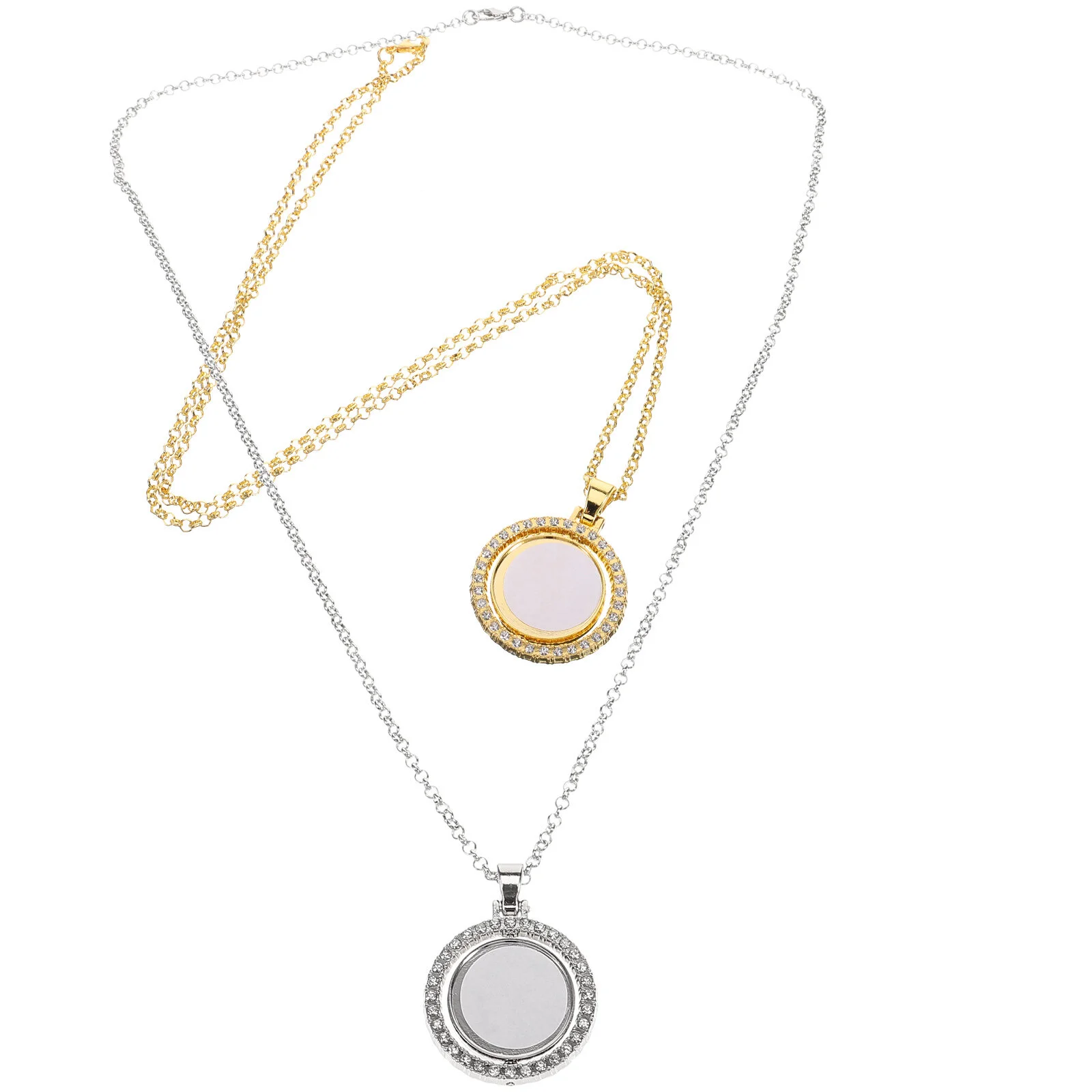 

Materials Sublimation Blank Bangle Decoration Metal Necklace Heat Transfer Ornaments