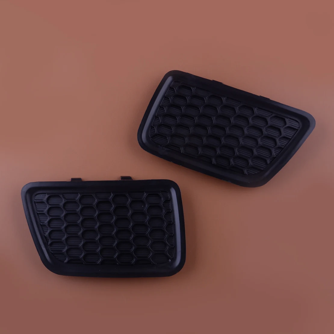 

1 пара Передняя боковая Нижняя бампер решетка буксировочная вставка рамка отделочная панель подходит для Jeep Grand Cherokee 2014-2016 68143099AC 68143098AC