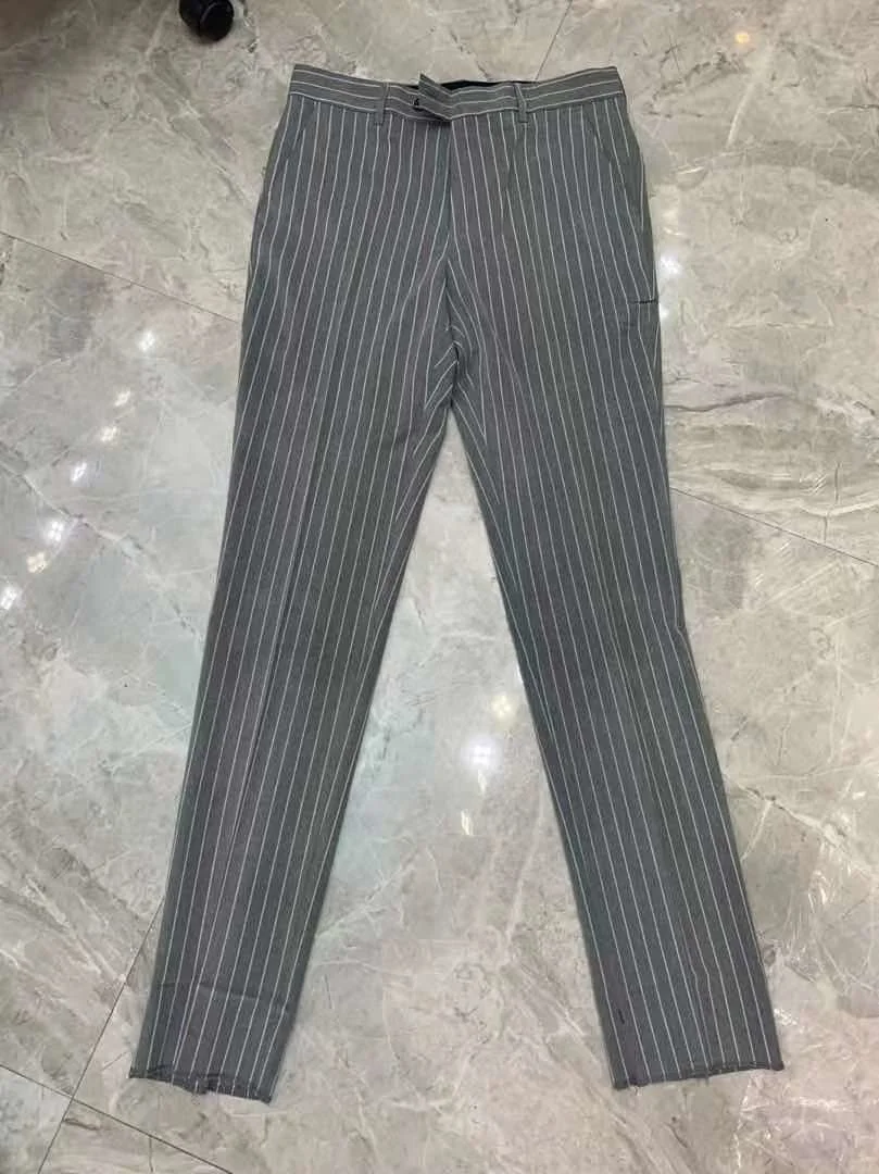 

Модные мужские брюки zk529, подиумная роскошная мужская одежда известного бренда в европейском стиле для вечеринки, 2022