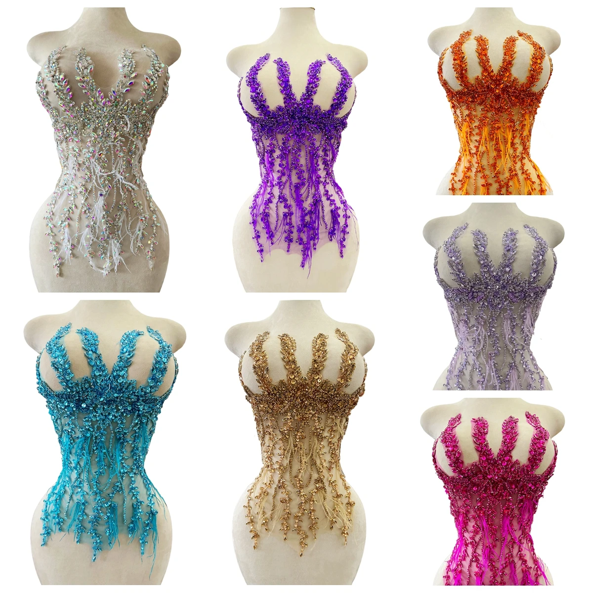 Т57 # Ручное шитье стразы кружево кристаллы сделай сам аппликация нашивки