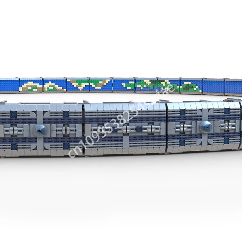 MOC UCS Halo Ring 1 7 метра конструктор