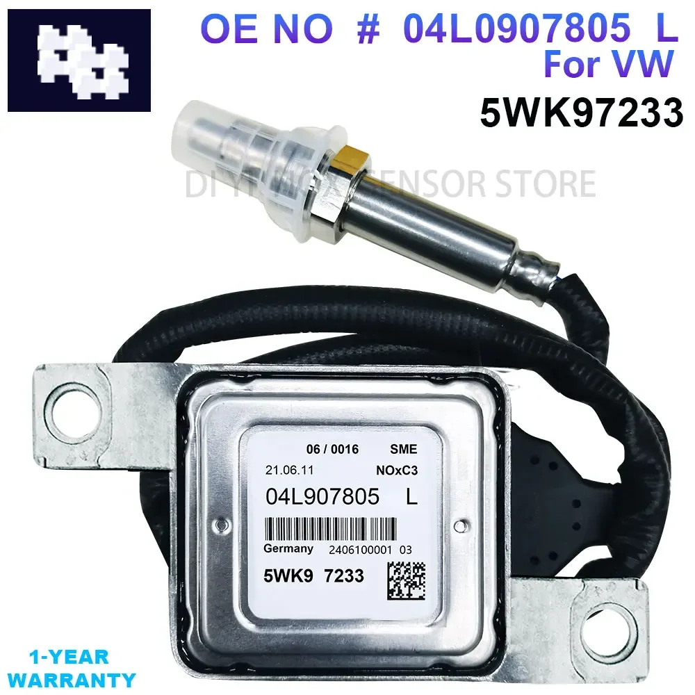 5WK97233 04л 907805 L 5WK9 7233 04L Датчик Nox для Audi Q3 Volkswagen VW Sharan Tiguan Seat Alhambra Skoda 8U MPV SUV5WK97