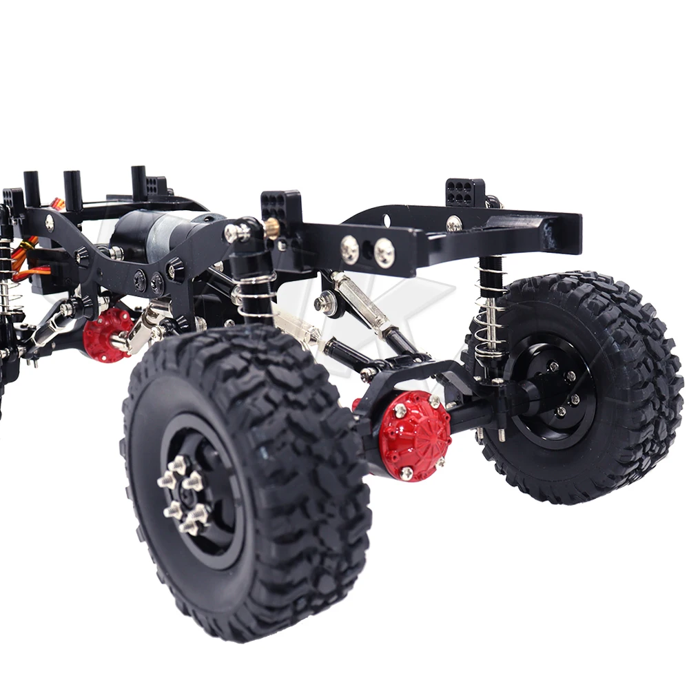 WPL C14 C24 C34 C44 B14 B24 металлическая Шестерня AxleFront и задняя мостовая ось для 1/16 RC