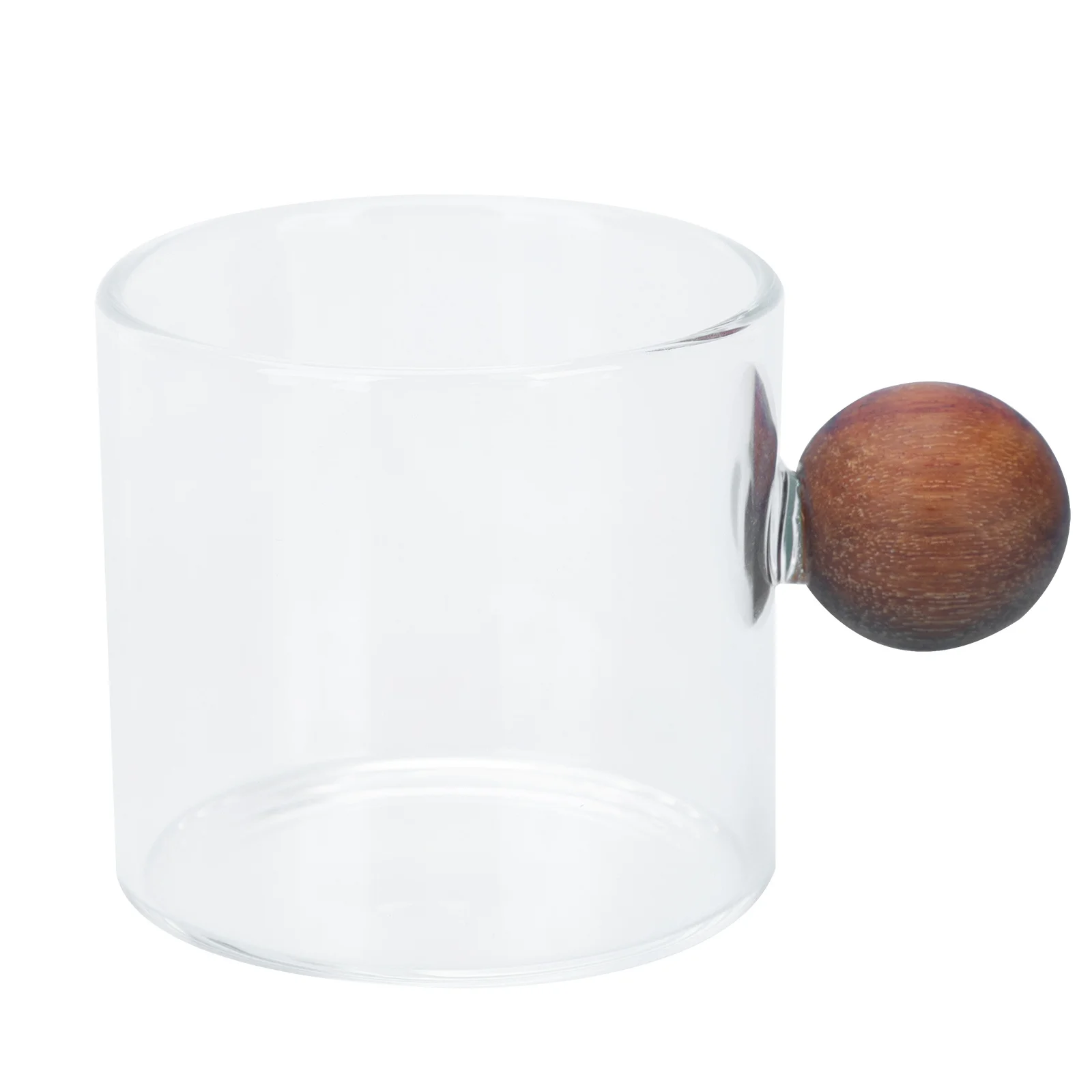 

Glass Coffee Cup Tea Water Storage Container Borosilicate Thick Mug Juice Glasses Beverage Beer Drinks