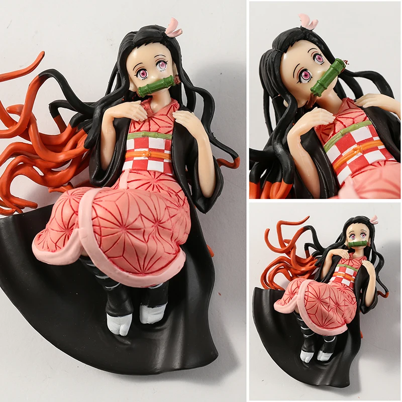 

MH Demon Slayer Kimetsu no Yaiba Kamado Nezuko Collectible Figure Model Doll Toy Figurals Collection Brinquedos