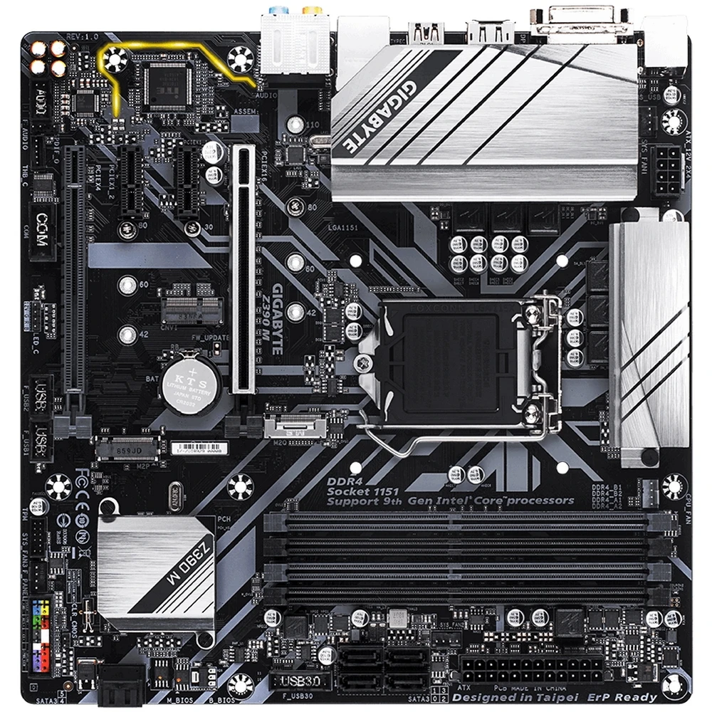 Материнская плата Gigabyte Z390 M | Компьютеры и офис