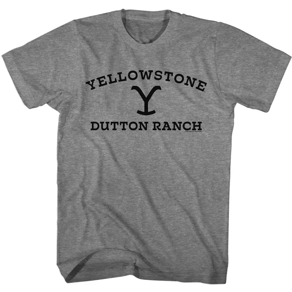 Футболка для взрослых с логотипом Yellowstone Dark