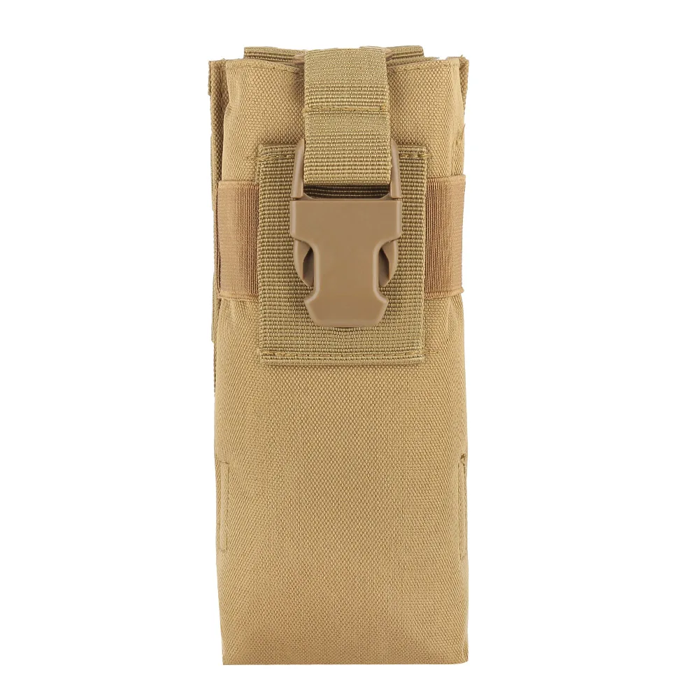

Nylon Lightweight Military Water Bottle Interphone Storage Bag for Molle Syste (Khaki)
