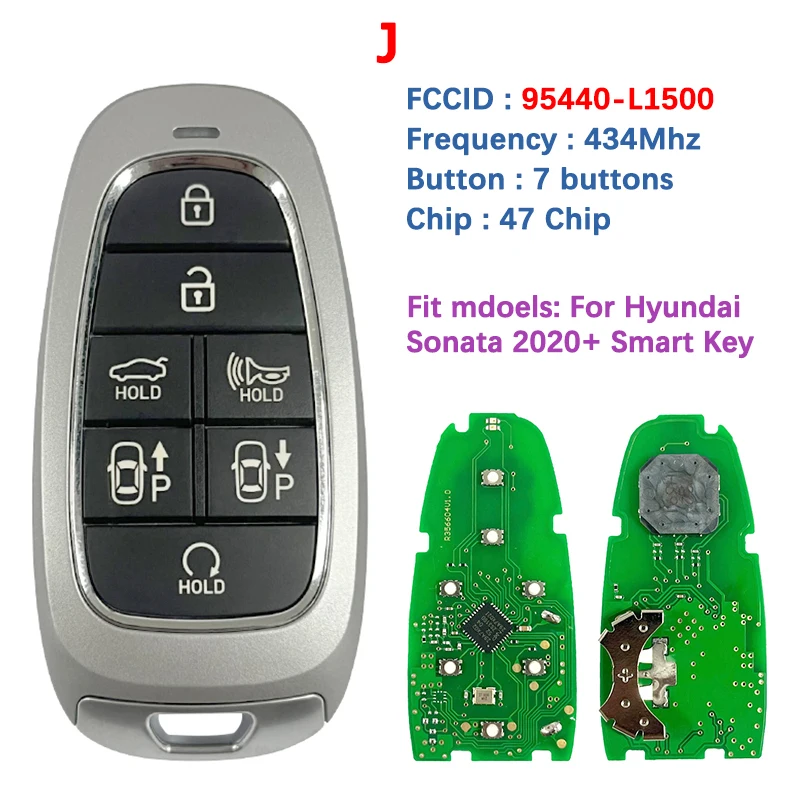 

Ключ послепродажного обслуживания для Hyundai Sonata Remote 47 чип 433 МГц 95440-L1000 95440-L1010 L1060 L1110 L1200 L1210 L1310 L1500 L1600
