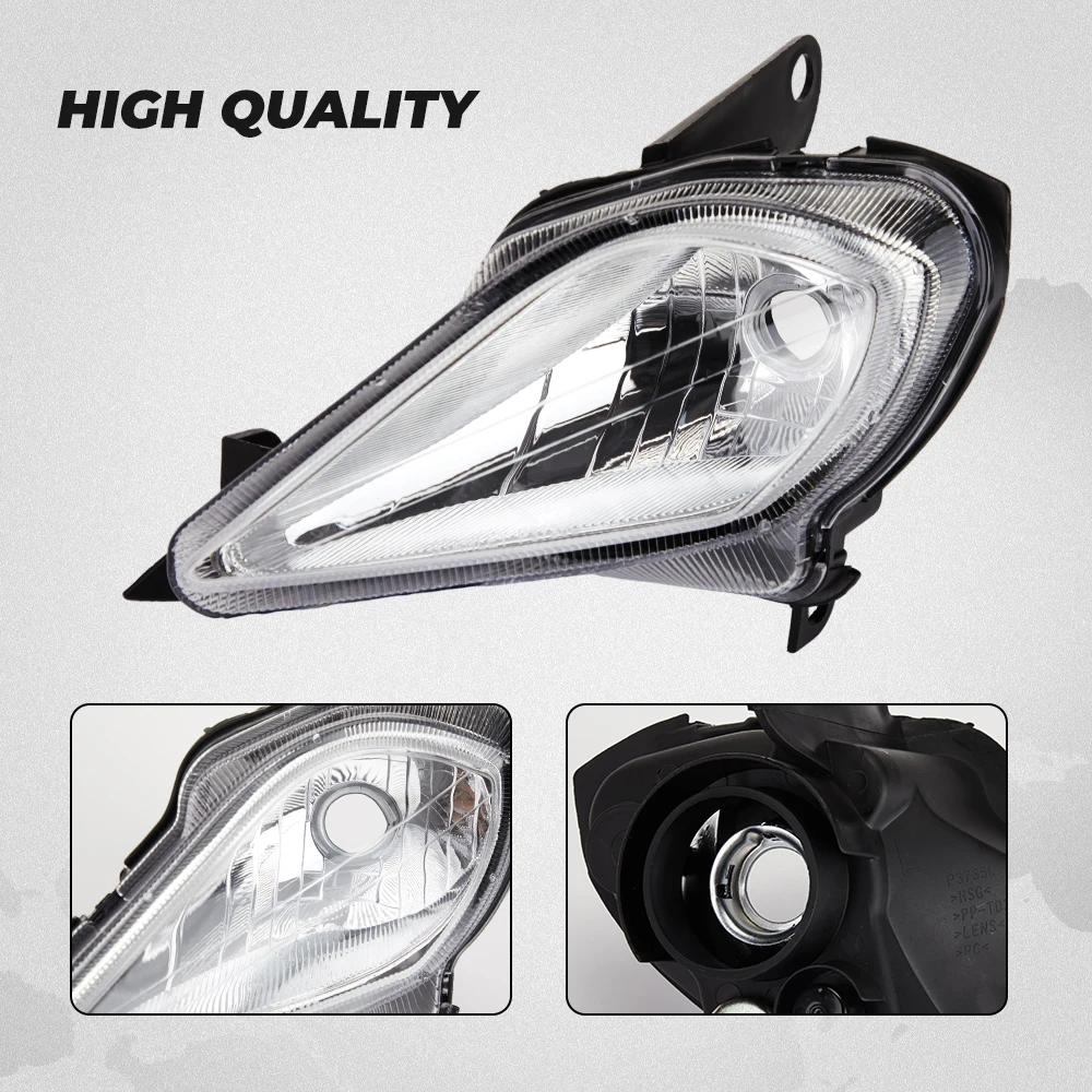Корпус фары KEMIMOTO лампочки совместимые с Yamaha Raptor 700 YFZ450 700R 250 YFZ 450R 450X Wolverine 450 350 2006-2024