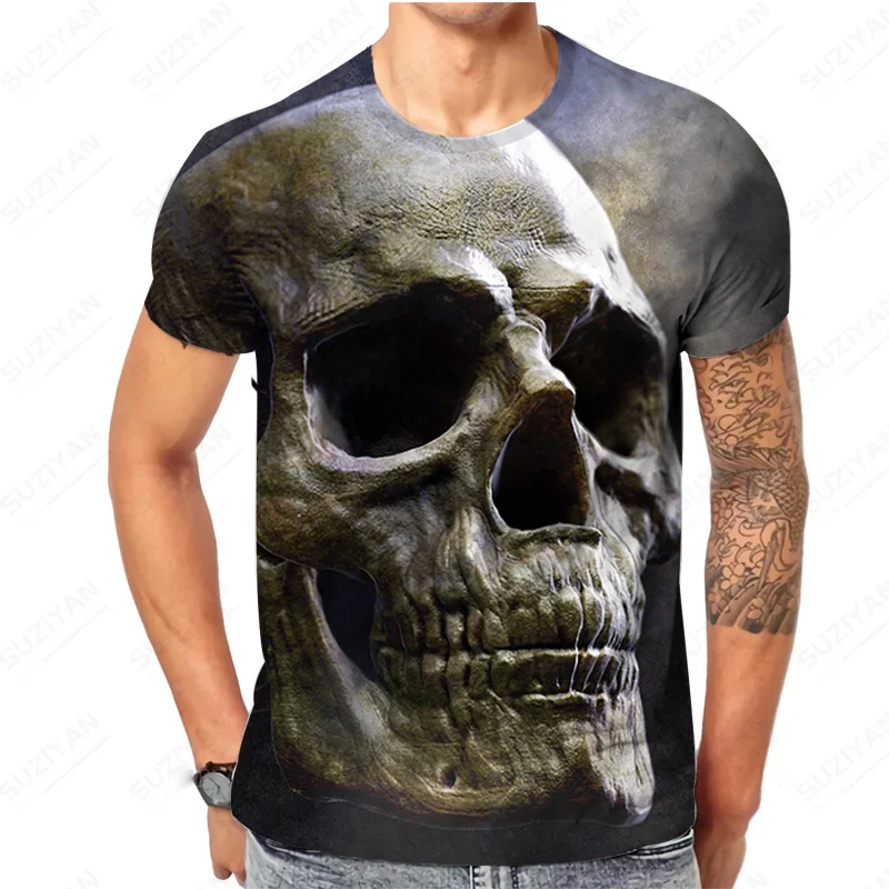 

2022 Korean Version Funny Patterns Print Harakuju Art Chic Short Sleeve Fashionable Printed Best Selling Fashion Size