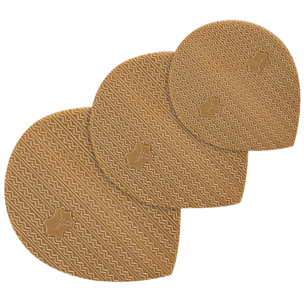 

3 Pairs Shoe Sole Cushion Non Slip Sneaker Pads Grips Bottom Accessories Heel Protectors Shoes Soles Patch