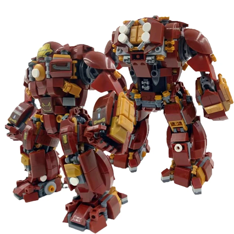Blocks Mecha Warrior Model Children's Toy Anime Soldier Assemble Bricks Robot Doll Toy