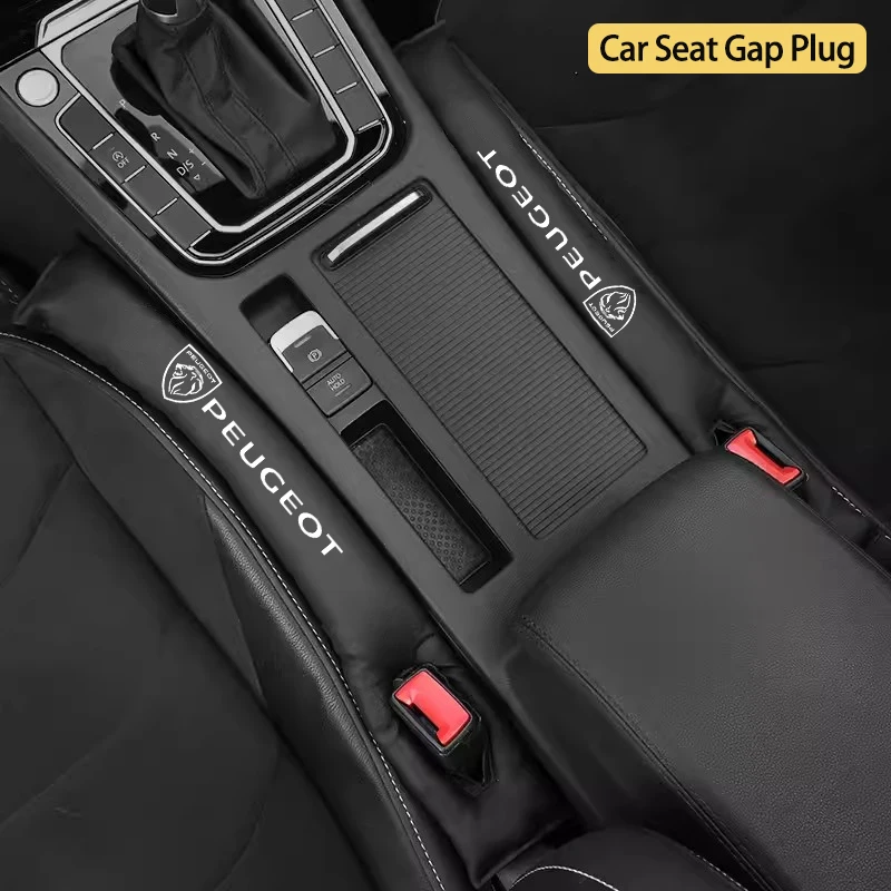 2 шт. мягкие кожаные заглушки для сиденья автомобиля Peugeot 206 3008 208 308 307 2008 207 107 508