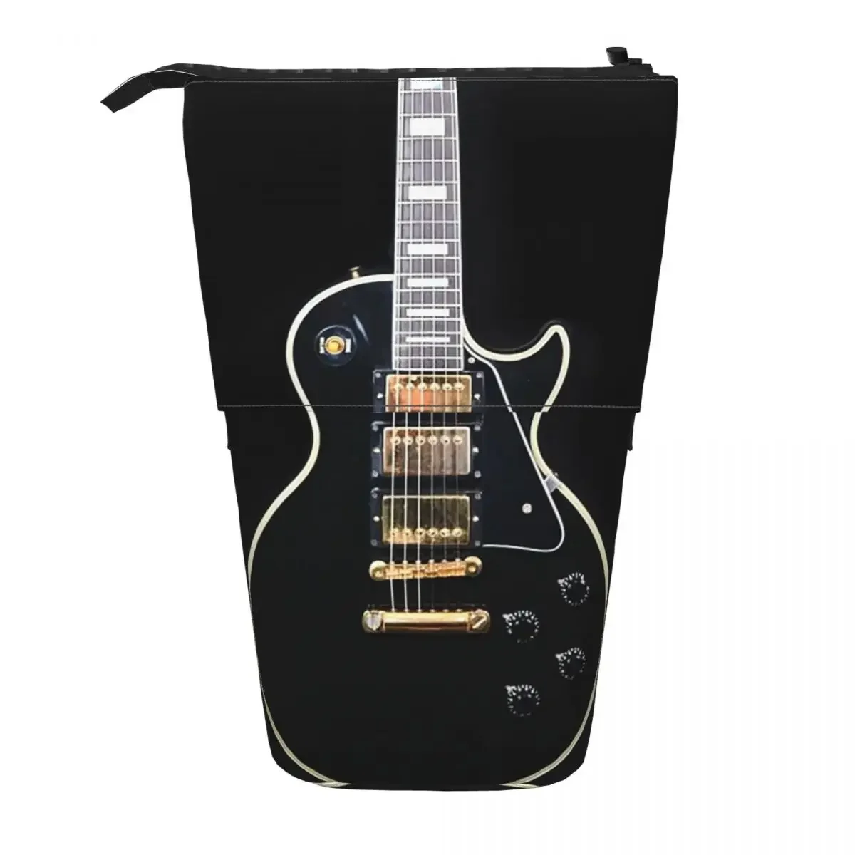 Фото Реверсивный пенал Gibson Custom Shop 1958 Les Paul для студентов, школьный пенал-коробка, сумка для карандашей, канцелярские принадлежности, чехол для ручек №2