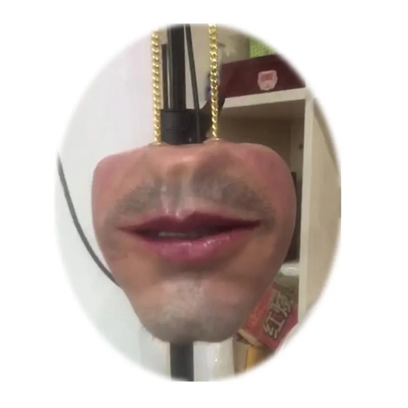 

2022 New Tricky Pranks Party Toy Beard Teeth Model Toys Coin Purses Craft Ornaments Decompression Toys Halloween Gifts Scare Toy