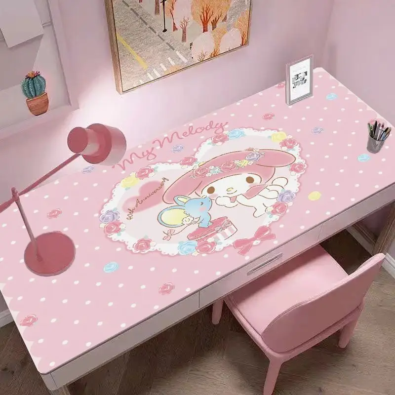 My Melody Cinnamoroll аниме Kawaii Sanrio Настольный коврик для студентов с милым принтом Kuromi