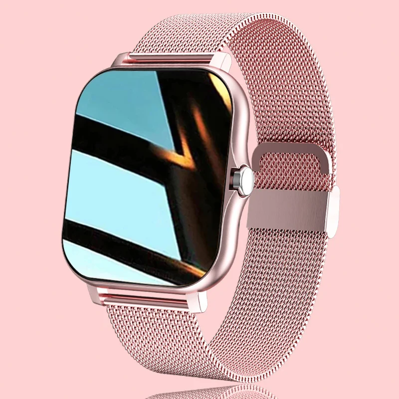 

2022 New Smart Watch Women Fashion Bluetooth Call Watch Fitness Tracker Waterproof Sports Ladies Men For Android IOS Sale