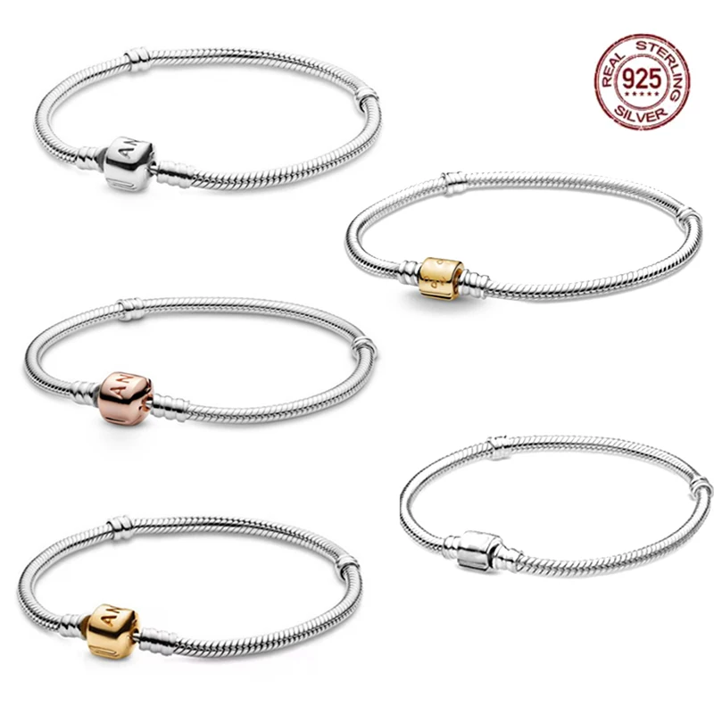 

Женский браслет из серебра 925 пробы, с буквами