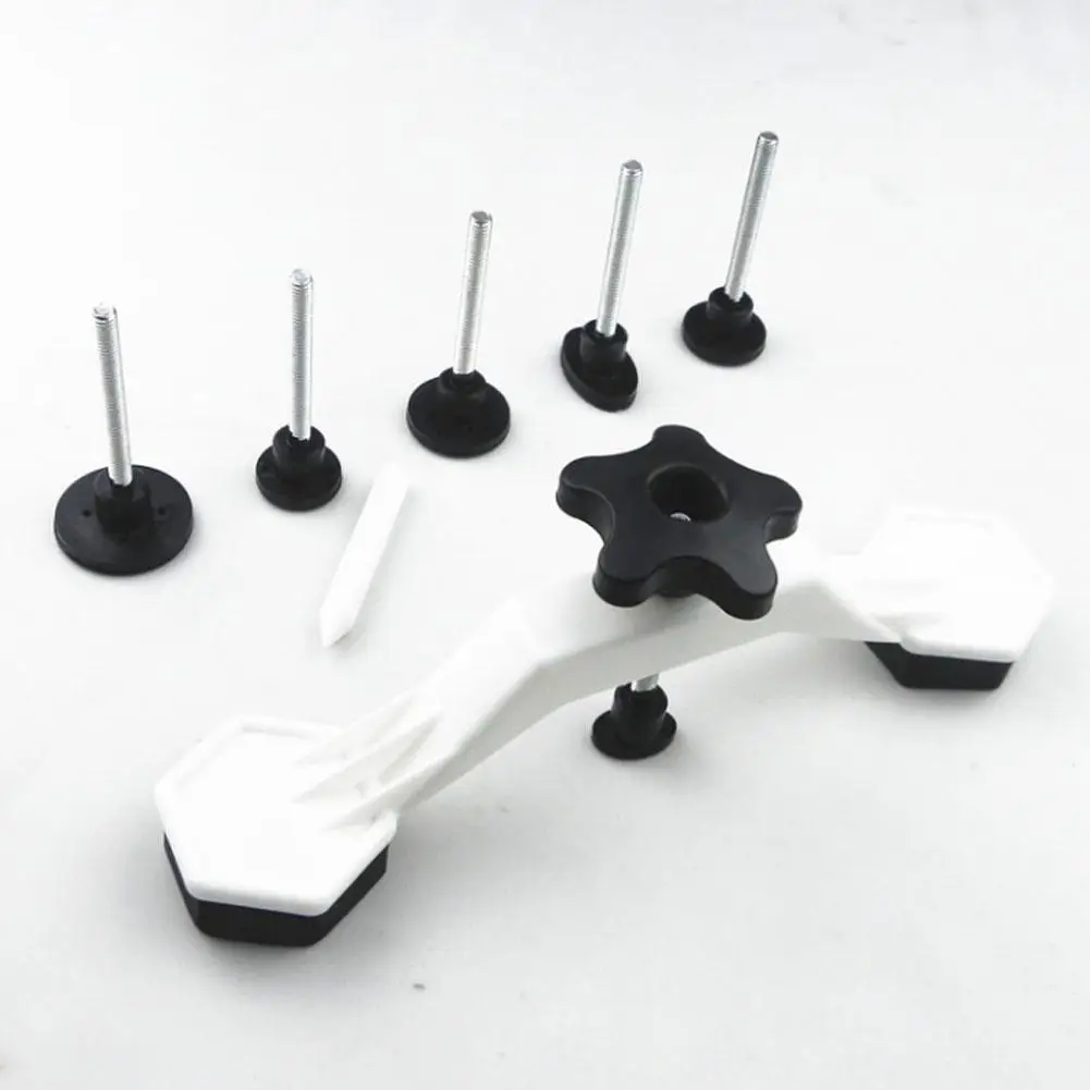 

2022 Universal Car Dent Repair Body Damage Fix Tool Pulling Bridge Puller Dent Removal Glue Tabs Hand Repair Tools Kit Paintless