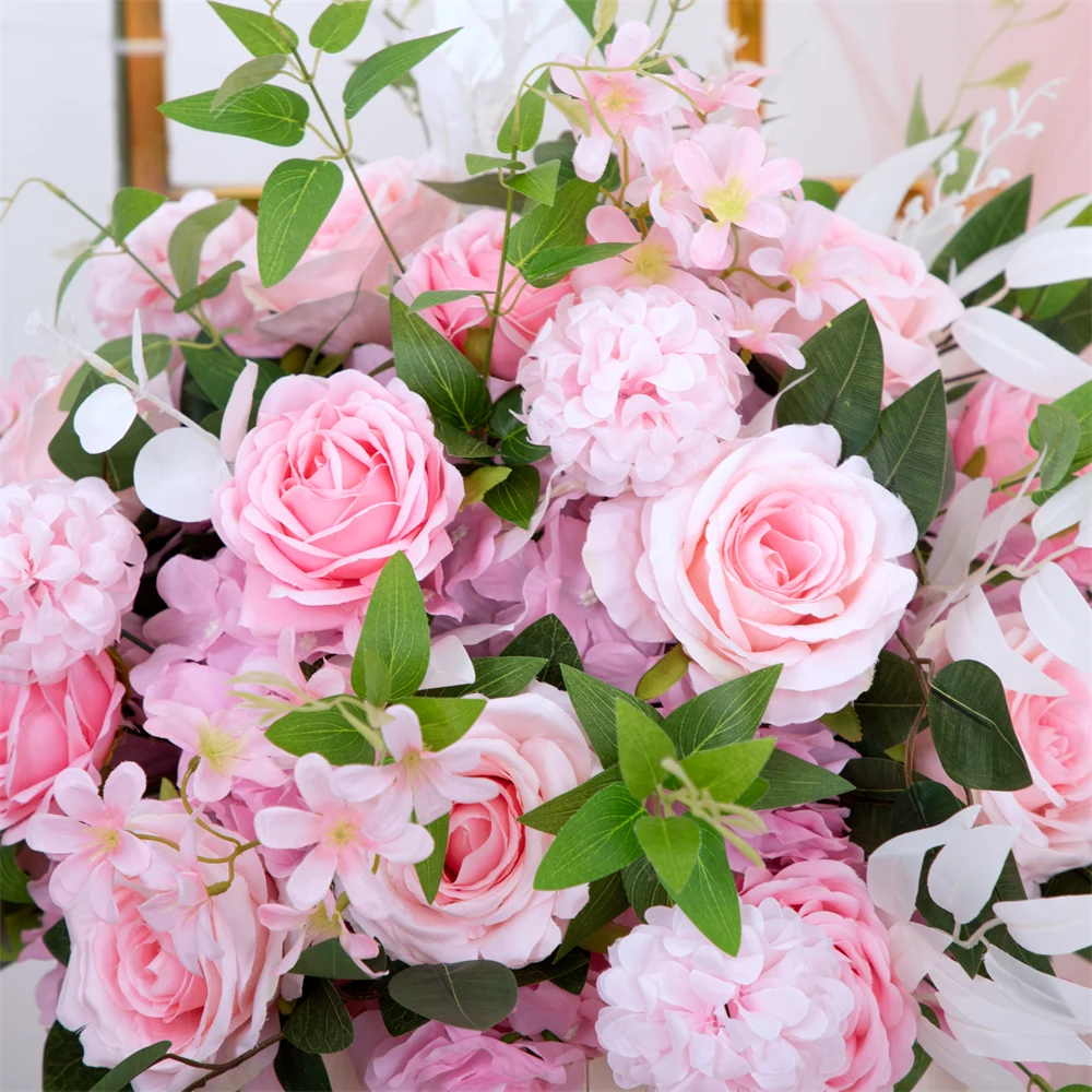 Искусственный Розовый цветочный шар диаметром 1 3 фута роза Гортензия зеленые