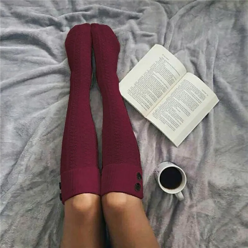 

Women Lace Winter Warm Socks Girls & Thigh Stockings Women'S Sexy Stockings Media Pantyhose Stockings Knee High Socks 1 Pairs