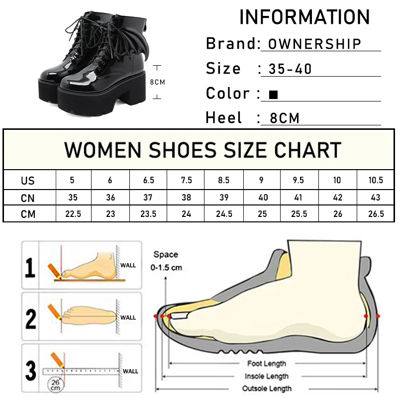 Женские ботильоны в стиле панк с крыльями ангела женские готические