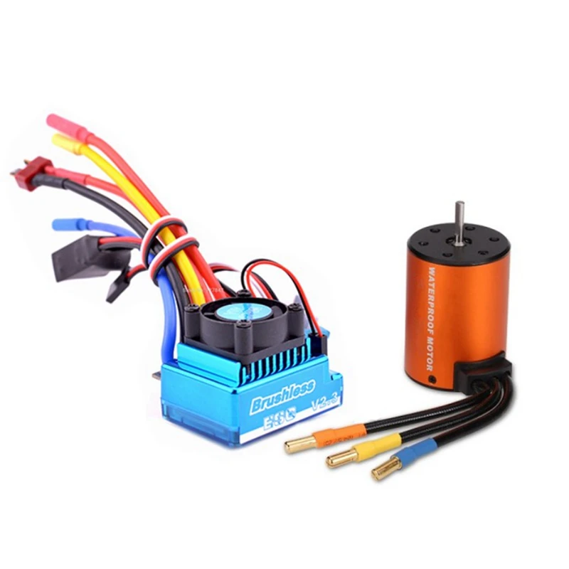 Brushless Upgrades Kit Motor ESC Receiver Transmitter Servo Set For Wltoys 144001 144002 124018 124019 Upgrade Parts images - 6